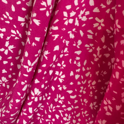 SHEIN Curve Pink Floral V-Neck Mini Dress 3XL - Image 3