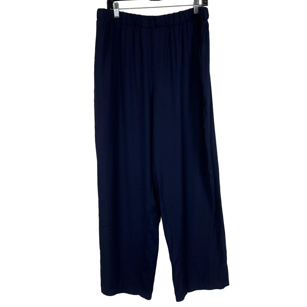 SHEIN Wide Leg Pull-On Pants Navy Blue Women's Size 2XL - Image 1