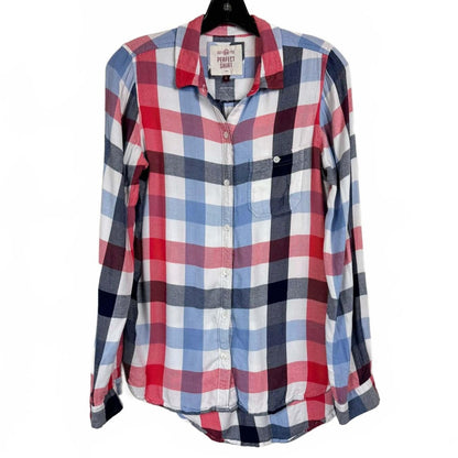 So Long sleeve Button Up Shirt Women's Size Medium - Image 1