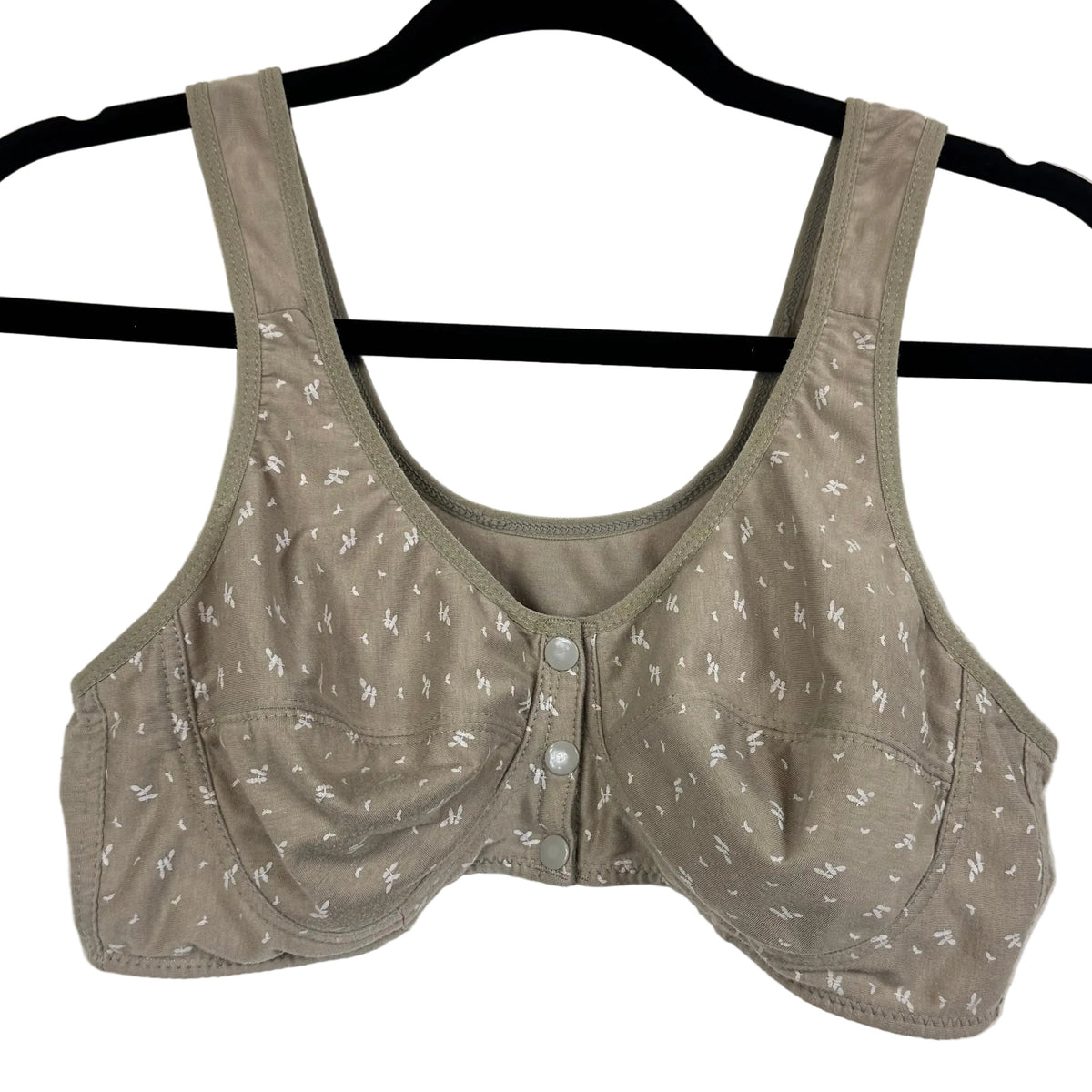 Women's Sage Green Wireless Bra Size XL