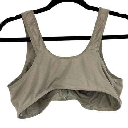 Women's Sage Green Wireless Bra Size XL