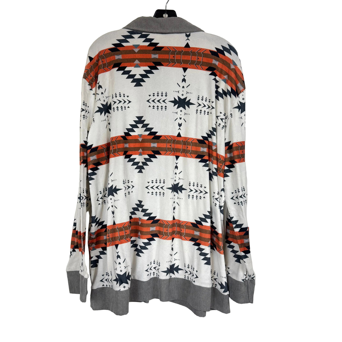 Southwestern Print Button-Up Shirt-Jacket Size 3XL - Image 2