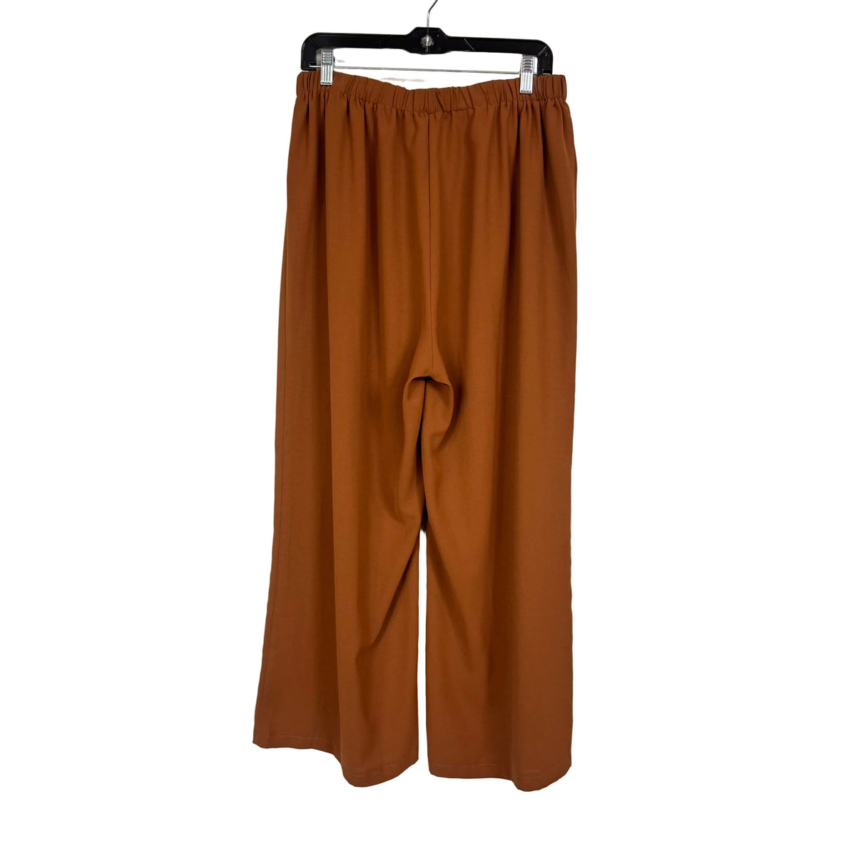 SHEIN Women's Wide-Leg Pants Rust Brown Size 2XL - Image 2