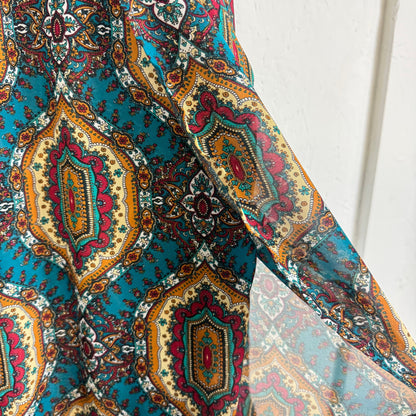 Wrangler Western Blouse Paisley Women's XXL - Image 5