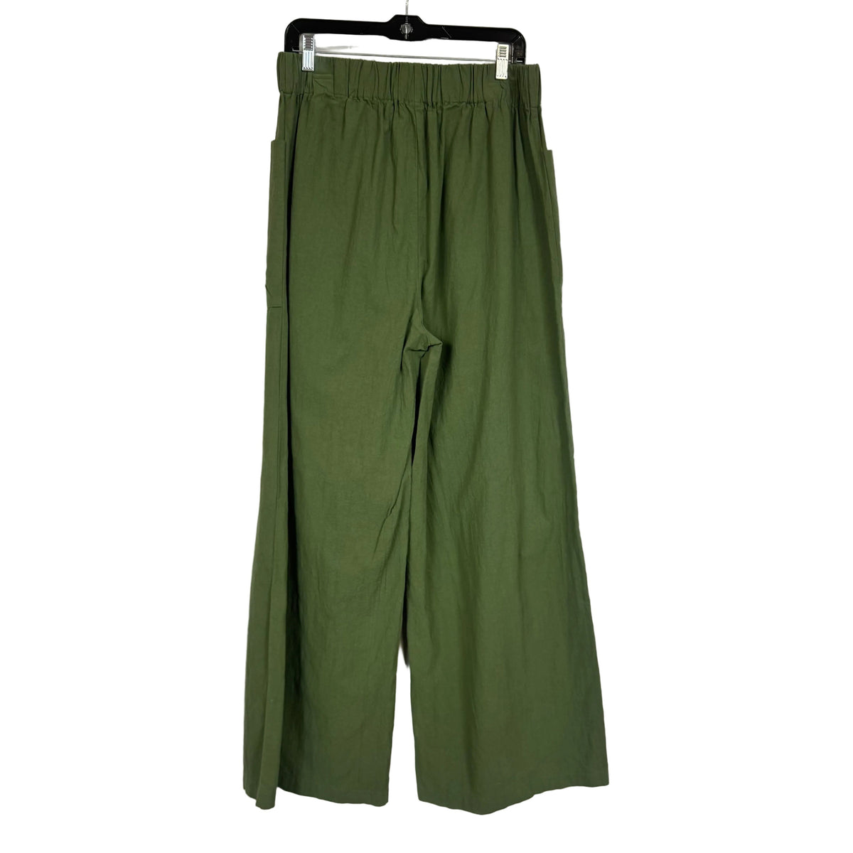 Zenana Women's Olive Green Wide Leg Pants Size XL - Image 2